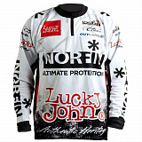 Футболка Norfin & Lucky John белая 02 р.M