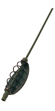 Кормушка Cralusso Flat/ spring feeder basket with anti tangle tube 2шт