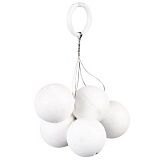 Шарик плавающий IRON TROUT Light Pilot - Round / White / 6шт.