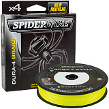 Леска плетеная SPIDER WIRE® STEALTH® DURA X4 PE BRAID - 0.40mm / 300m / 45.0kg - HI VIS YELLOW