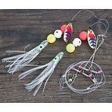 Оснастка морская AQUANTIC® Flatfish II Rig - №4 / 0.50mm / 110cm