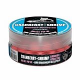 Бойлы Насад. Плав. Sonik Baits Crenberry-Shrimp Fluo Pop-Ups 11Мм 50Мл