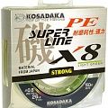 Леска плетен. Kosadaka "SUPER PE X8" 150м, fluo-green