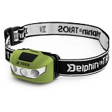 Фонарь налобный Delphin TRIOS - 1W