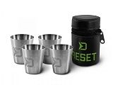 Набор рюмок Delphin Stainless Steel Cup Set RESET