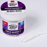 Слаги съедобные искусственные LJ Pro Series TRICK WORM 2,0in 5см 10шт. (чеснок) 026