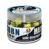 Бойлы Насад. Плав. Двух Цв. Sonik Baits Corn-Mackerel Fluo Pop-Ups 14Мм 90Мл