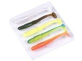Виброхвосты съедоб. искусст. LJ Pro Series TIOGA 4.5in (11.40)/MIX1 5шт.