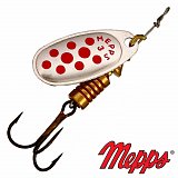 Блесна Mepps COMET DECOREE AG points rouge №3 6,5гр.