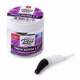 Слаги съедобные искусственные LJ Pro Series TRICK WORM 2,0in 5см 10шт. (чеснок) T96