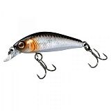 Воблер JACKALL Chubby Minnow 35 hl silver & black