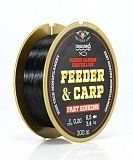 Леска CRALUSSO Feeder & Carp fluro carbon coat 150м  0,30мм 13кг