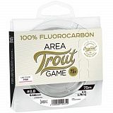 Леска монофильная Lucky John Area Trout Game FLUOROCARBON Pink 75м 018