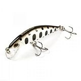 Воблер Jackall Timon Tricoroll 47HW цв. white & black yamame