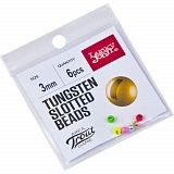 Головки Lucky John Area Trout Game вольфрамовые 03.0мм 6шт(Gold, Silver, Yellow, Pink, Red, Green)