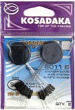 Силиконовый стопор Цилиндр (2 х 9шт.) Kosadaka 6011-S+L Силиконовый стопор Цилиндр (2 х 9шт.) Kosadaka 6011-S+L