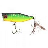 Поппер JACKALL Chubby Popper 42мм 3,2гр цв. mat tiger Поппер JACKALL Chubby Popper 42мм 3,2гр цв. mat tiger