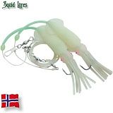 Оснастка морская AQUANTIC® Squid Jig Pilk Rig - №6/0 / 1.20mm / 100cm