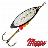 Блесна Mepps AGLIA LONGUE RAINBO NR чёрный №3 11.5гр.