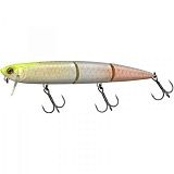Воблер JACKALL Mikey Slim 130F albino chartreuse piraruke
