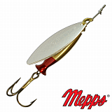Блесна Mepps AGLIA LONG HEAVY AG/OR/RG (Серебро/Золото/Красный) №3 24гр.
