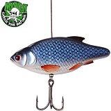 Воблер вертикальный MADCAT® INLINE RATTLER / 110g - ROACH