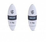 Полавок UNI CAT EVA Micro Lifter / 10.0g / White  - 2шт.
