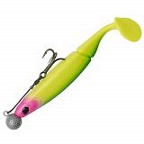 Виброхвост оснащенный MADCAT® RTF SHAD - 60g - CANDY UV