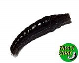 Мягкая приманка Trout Zone Paddle 1.6" 50мм Сыр цв.Черный