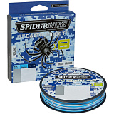 Леска плетеная SPIDER WIRE® STEALTH® SMOOTH X8 PE BRAID - 0.33mm / 300m / 38.1kg - BLUE CAMO