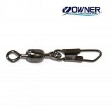 Застежка с вертлюгом Owner 52482 Snap Swivel