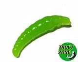 Мягкая приманка Trout Zone Paddle 1.6" 50мм Сыр цв.GreenChart